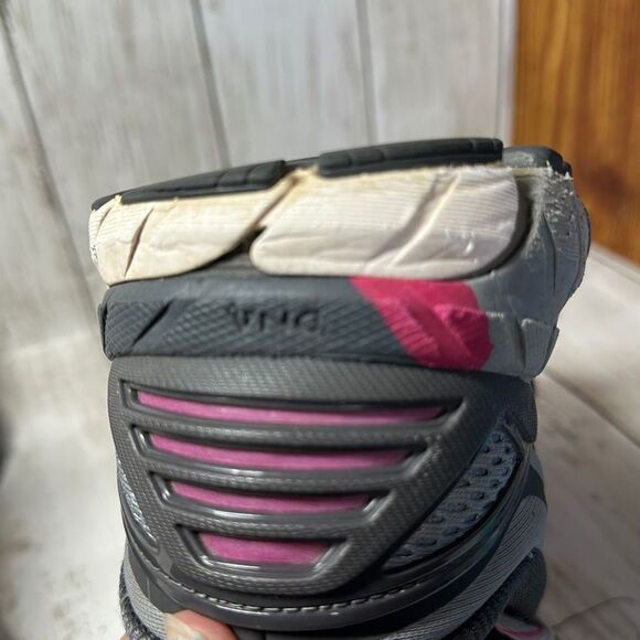 Brooks Women’s Gray Pink Ariel 18 Sneakers Running Trainers size 7 READ 1202711D - Picture 9 of 11